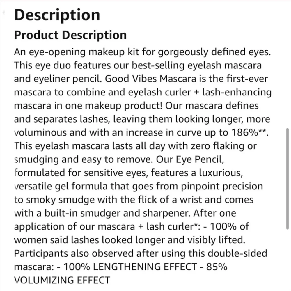 Trèstique | Eye Duo: Good Vibes Mascara + Eye Duo